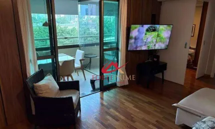 Apartamento com 2 dormitórios, 62 m² - venda por r$ 1.100.000,00 ou aluguel por r$ 10.000,00/mês - brooklin - são paulo/sp