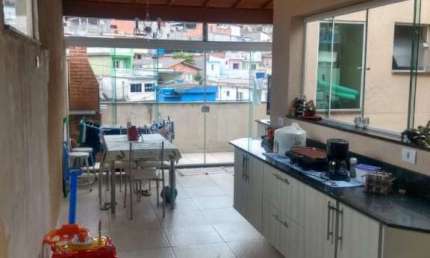 Cobertura com 2 dormitórios à venda, 80 m² - Vila Lutécia - Santo André/SP