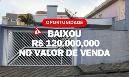 Casa à venda, 270 m² por R$ 1.380.000,00 - Jardim do Mar - São Bernardo do Campo/SP