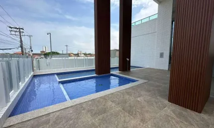 Apartamento com 2 dormitórios à venda, 71 m² por r$ 420.000 - nova mirim - praia grande/sp
