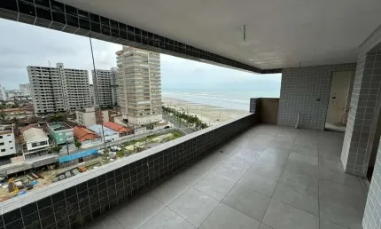 Apartamento com 3 dormitórios à venda, 112 m² por R$ 890.000,00 - Vila Caiçara - Praia Grande/SP