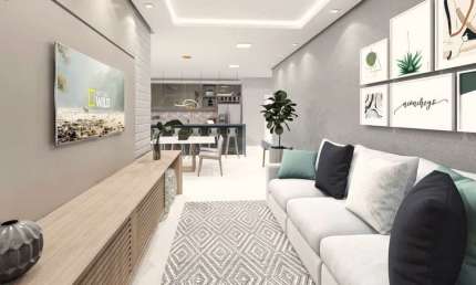 Apartamento com 3 dormitórios à venda, 115 m² por R$ 650.000,00 - Ocian - Praia Grande/SP