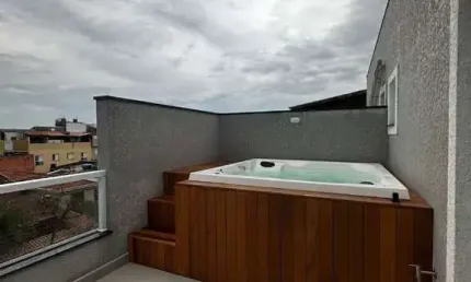 Cobertura com 2 dormitórios à venda, 120 m² por R$ 700.000,00 - Vila Linda - Santo André/SP