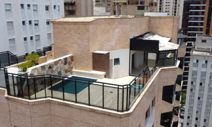 Apartamento com 3 dormitórios 1 suíte com piscina privativa em moema