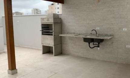 Cobertura com Elevador - Área Gourmet à venda, 105 m² por R$ 630.000 - Santa Maria - Santo André/SP
