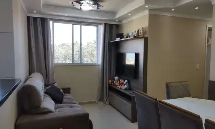 Apartamento com 2 dormitórios à venda, 48 m² por R$ 300.000,00 - Parque São Vicente - Mauá/SP