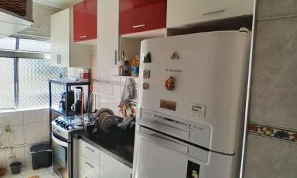 Apartamento Mobiliado com 1 dormitório à venda, 48 m² por R$ 230.000 - Taboão - São Bernardo do Campo/SP