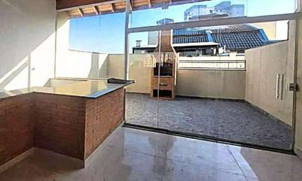 Cobertura, 107 m² - venda por R$ 560.000,00 ou aluguel por R$ 4.404,17/mês - Campestre - Santo André/SP