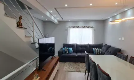 Sobrado à venda, 123 m² por R$ 560.000,00 - Parque Novo Oratório - Santo André/SP