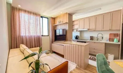 Apartamento com 2 dormitórios à venda, 39 m² por R$ 370.000,00 - Vila Aquilino - Santo André/SP