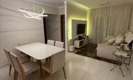 Apartamento mobiliado com 2 dormitórios para alugar, 82 m² por R$ 4.000/mês - Aviação - Praia Grande/SP