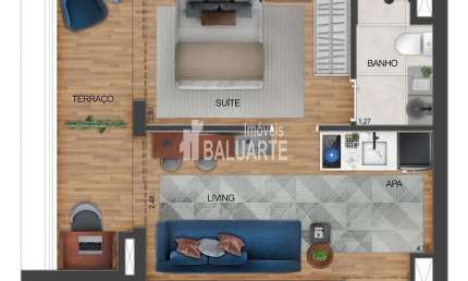 Apartamento a venda em Santo Amaro - São Paulo - SP