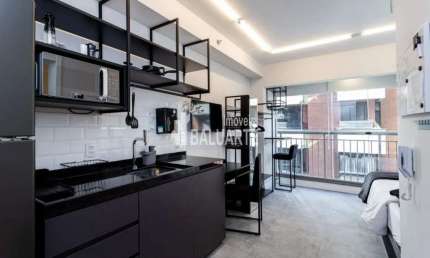 Apartamento com 1 quarto à venda na Alameda Jauaperi, --, Moema, São Paulo, 21 m2 por R$ 600.000