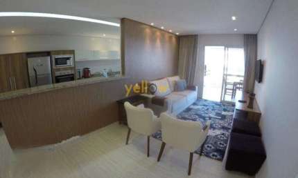 Apartamento de luxo em Guilhermina - Praia Grande com 150M² e 3 suítes por R$ 1.000.000 - Venda