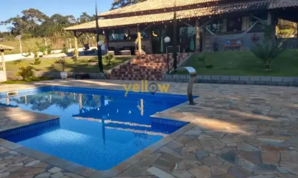 Chácara em Casqueiro - Biritiba Mirim com 220m², 3 dormitórios e 4 banheiros por R$980.000 - Venda