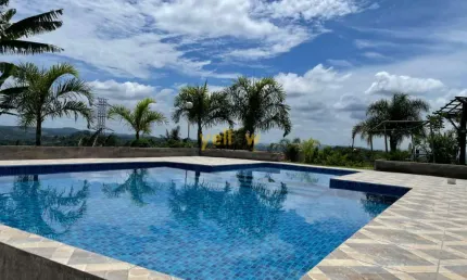 Chácara em Chácaras Copaco - Arujá: 2 suítes, 6 banheiros, 407m²