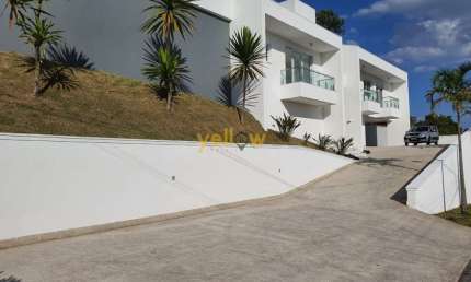 Casa de luxo em condomínio fechado Novo Horizonte Hills I e II - Arujá: 4 suítes, piscina, churrasqueira