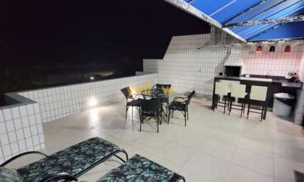 Cobertura de 129m² com 3 dormitórios e 2 suítes em Jardim das Canções, Bertioga - por R$ 970.000 para venda.