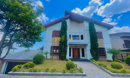 Casa de Luxo em Condomínio Fechado com 4 Dormitórios e 440M² em Jardim Fazenda Rincão - Arujá por R$ 2.950.000 - Venda