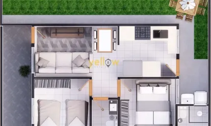 Casa à venda em vila são paulo - 2 dorms, 44m² por r$249.000