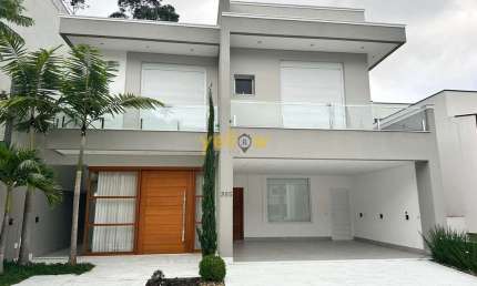 Casa de luxo em condomínio fechado com 4 suítes mobiliada em Residencial Real Park - Arujá por R$ 3.3 milhões