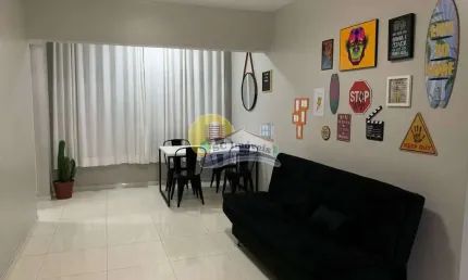 Apartamento com 1 dorm, boqueirão, santos - r$ 430 mil, cod: 5283