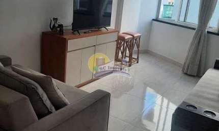 Apartamento com 2 dorms, Aparecida, Santos - R$ 680 mil, Cod: 5483