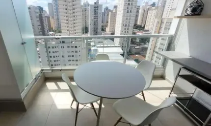 Apartamento para venda em são paulo, indianópolis, 1 dormitório, 1 banheiro, 1 vaga