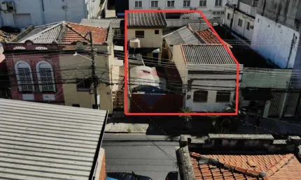 Terreno à venda na lapa de baixo na zona oeste de são paulo com 223m².