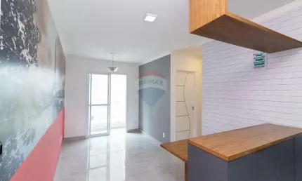 Apartamento com sacada e 2 dormitórios 1 suíte à venda no condomínio new city three