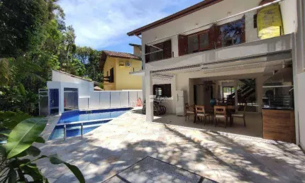 Casa com 5 dormitórios à venda, 407 m² - Riviera de São Lourenço - Bertioga/SP