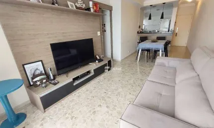 Apartamento com 2 dormitórios à venda, 90 m² por r$ 650.000,00 - pitangueiras - guarujá/sp