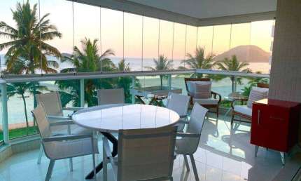 Apartamento com 4 dormitórios para alugar, 220 m² - Riviera de São  Lourenço - Bertioga/SP