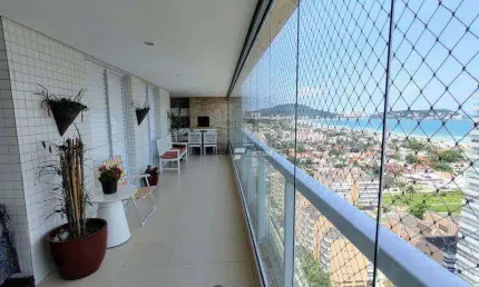 Apartamento com 3 dormitórios à venda, 124 m² por r$ 1.500.000,00 - enseada - guarujá/sp