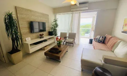 Apartamento com 3 dormitórios, 138 m² - venda por r$ 3.750.000,00 ou aluguel por r$ 4.000,00/dia - riviera - bertioga/sp