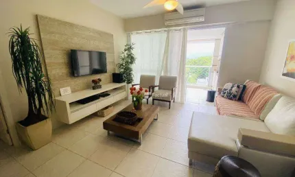 Apartamento com 3 dormitórios, 138 m² - venda por R$ 3.750.000,00 ou aluguel por R$ 4.000,00/dia - Riviera - Bertioga/SP