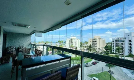 Apartamento com 2 dormitórios para alugar, 87 m²  - Módulo 05 - Coqueiros - Bertioga/SP