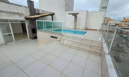 Cobertura com 3 dormitórios à venda, 175 m² por R$ 700.000,00 - Enseada - Guarujá/SP