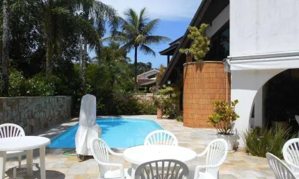 Casa com 8 dormitórios, 896 m² - venda por r$ 4.850.000,00 ou aluguel por r$ 20.000,00/mês - riviera  de são lourenço  - bertioga/sp