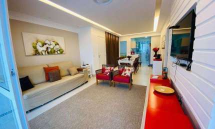 Apartamento com 3 dormitórios para alugar, 138 m²  - Riviera - Módulo 8 - Bertioga/SP