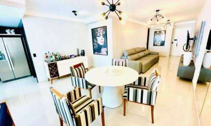 Apartamento com 3 dormitórios à venda, 109 m² por R$ 1.000.000,00 - Pitangueiras - Guarujá/SP