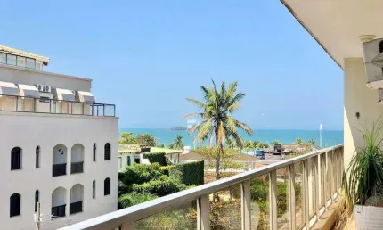 Apartamento com 3 dormitórios à venda, 132 m² por r$ 550.000,00 - enseada - guarujá/sp