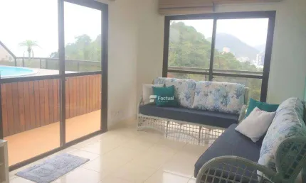 Cobertura com 4 dormitórios à venda, 268 m² por R$ 1.800.000,00 - Enseada - Guarujá/SP