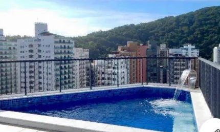Cobertura com 4 dormitórios à venda, 300 m² por R$ 1.200.000,00 - Pitangueiras - Guarujá/SP