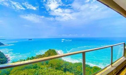Apartamento com 3 dormitórios à venda, 433 m² por R$ 799.000,00 - Morro Sorocotuba - Guarujá/SP