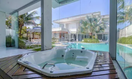 Casa com 6 dormitórios à venda, 819 m² por r$ 7.500.000,00 - acapulco - guarujá/sp