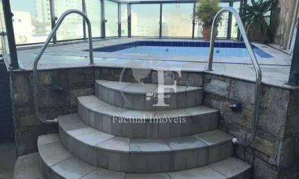 Cobertura com 4 dormitórios à venda, 220 m² por R$ 1.000.000,00 - Pitangueiras - Guarujá/SP