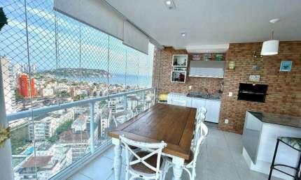 Apartamento com 3 dormitórios à venda, 99 m² por R$ 930.000,00 - Enseada - Guarujá/SP