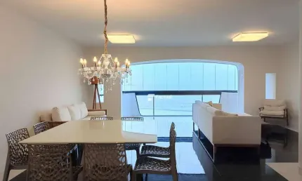 Apartamento frente mar à venda na praia das astúrias, guarujá - sp.