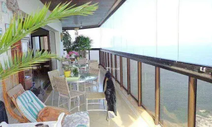 Apartamento com 4 dormitórios à venda, 251 m² por r$ 2.500.000,00 - astúrias - guarujá/sp